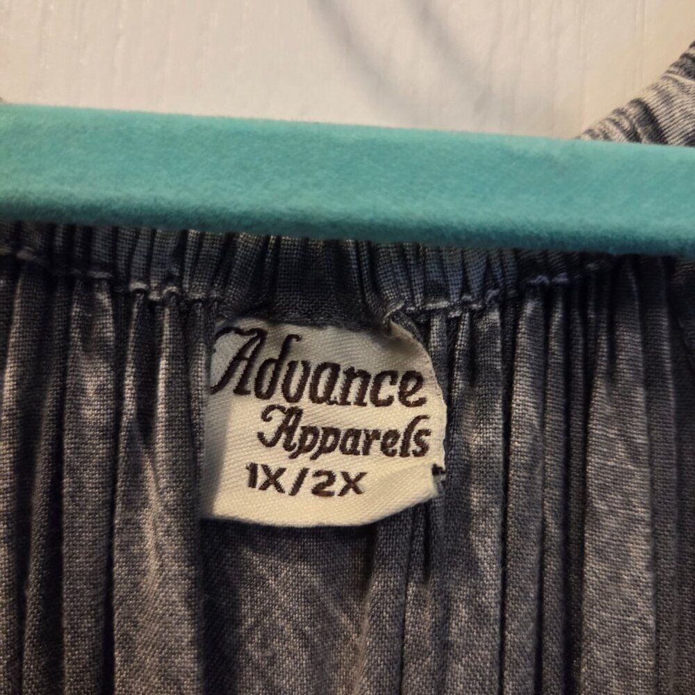 Embroidered Lace-Up Boho Maxi Dress | Romantic Cottagecore Gown XL - Picture 7 of 8